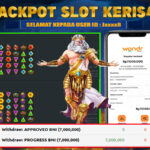 JACKPOT SLOT GACOR MAIN GATES OF OLYMPUS 30 MAY 2025