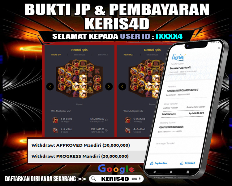 JACKPOT SLOT GACOR MAIN WILD BOUNTY 02 OKTOBER 2025